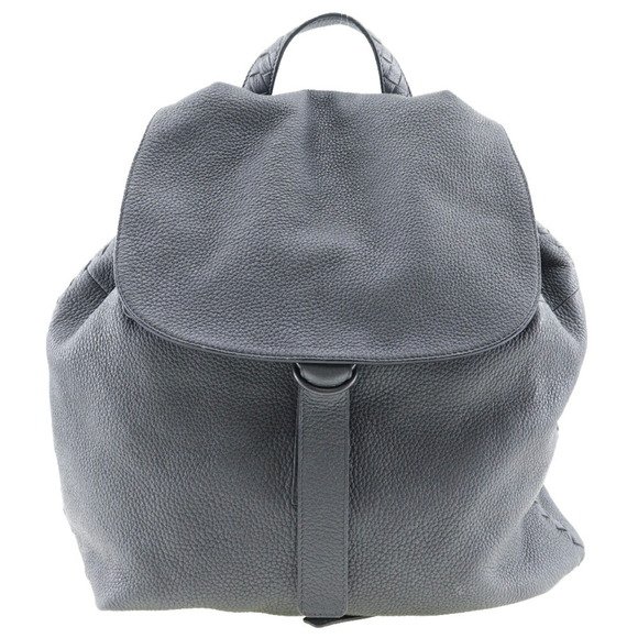 BOTTEGA VENETA Gray Intrecciato Backpack - Picture 1 of 10